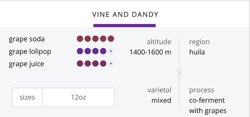 Vine and Dandy | Limited Release