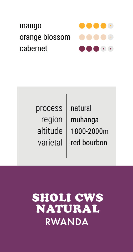 Rwanda Natural - Sholi CWS